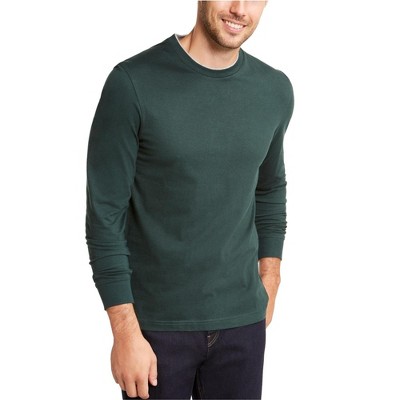 Club Room Mens Double Collar Crewneck Basic T-Shirt
