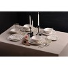 222 Fifth 12pc Dinnerware Set Batik Toile Taupe - 3 of 4