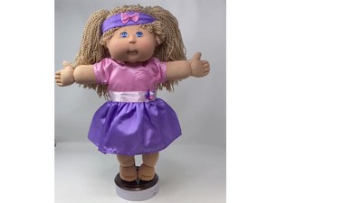 fitted lace wedding dress Cabbage Patch Kids Sparkle: Brown Hair/green Eyes/purple Dress :  Amazon.com.au: Toys & Games