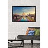 Trends International Wonders of the World - Taj Mahal Framed Wall Poster Prints - 2 of 4