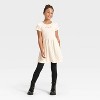 Girls' Short Sleeve Dress - Cat & Jack™ - 4 of 4
