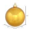 Vickerman Antique Gold Ball Ornament - 2 of 4