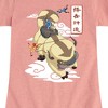 Girls' - Avatar: The Last Airbender - Appa Flying Fitted Short Sleeve Graphic T-Shirt - 2 of 4