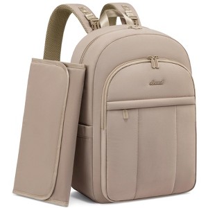 Generic  Diaper Bag Backpack for Moms, Lightweight Puffy Baby Bag with Changing Pad & Stroller Straps - 1 of 4