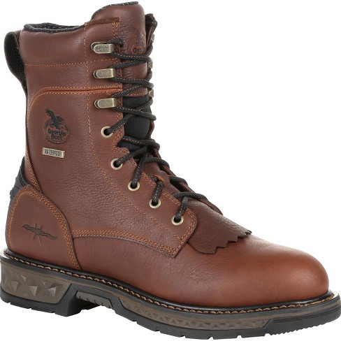 Men s Georgia Boot Carbo tec Lt Waterproof Lacer Work Boot Target