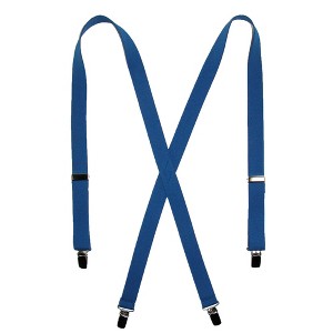 CTM Women's Elastic Clip-End 1 Inch Basic Suspenders - 1 of 4