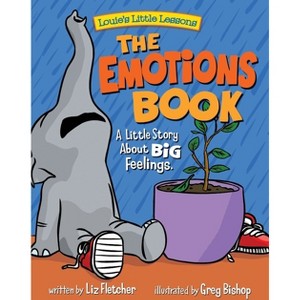 The Emotions Book - Large Print by  Liz Fletcher (Hardcover) - 1 of 1