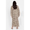 Women's Plus Size Anthea Print Maxi Dress - neutral | CITY CHIC - 2 of 4