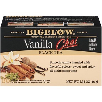 Photo 1 of Bigelow Vanilla Chai Black Tea Bags - 20ct 3 BOXES