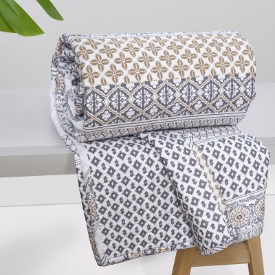 Nacala Bohemian  Quilted Throw - Levtex Home