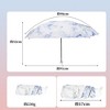 Unique Bargains Compact Umbrella Windproof Folding Lightweight for Travel - 2 of 4