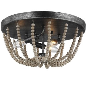 Three Light Ceiling Flush Mount - 1 of 1