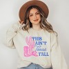 Simply Sage Market Women's Graphic Sweatshirt This Ain't Texas - 2 of 3