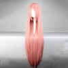 Unique Bargains Women's Human Hair Wigs 39" with Wig Cap Long Hair - 2 of 4