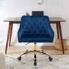 Swivel Shell Chair for Living Room/Bed Room, Modern Leisure office Chair - 2 of 4
