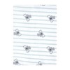 Hudson Baby Cotton Flannel Burp Cloths 12-Pack Bundle, Koala Stripe, One Size - 3 of 4