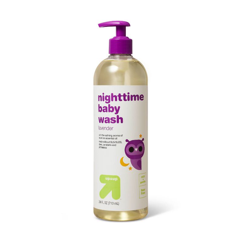 Nighttime Baby Wash with Lavender - 24 fl oz - up &#38; up&#8482;, 1 of 6