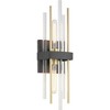 Progress Lighting Orrizo 2-Light Wall Sconce, Black Finish, Clear Glass Shade - 3 of 4