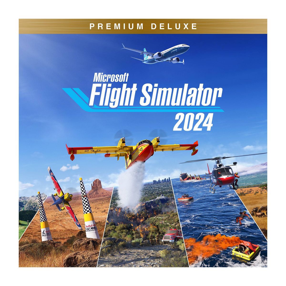 Microsoft Flight Simulator 2024: Premium Deluxe Edition - Xbox X|S/PC (Digital)