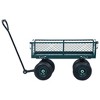 vidaXL Garden Hand Trolley Green 551.2 lb - 4 of 4