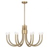 Savoy House Sorrento 8 - Light Chandelier in  Noble Brass - 2 of 4