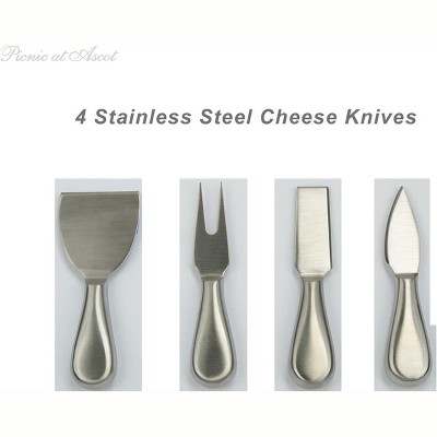 Picnic at Ascot - Extra Large Bamboo Charcuterie Board with Cheese Knife Set