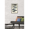 Trends International DC Comics Batman: 85th Anniversary - The Batmobiles Made In Gotham Framed Wall Poster Prints - 2 of 4