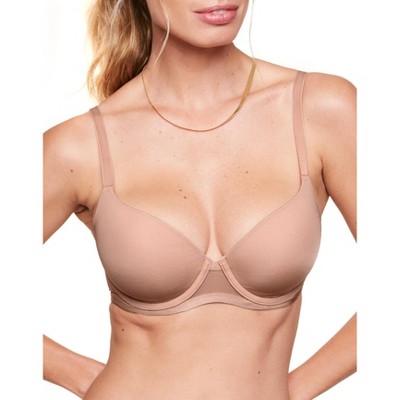 Adore Me Women's Analize Plunge Bra 34dd / Tuscany Beige. : Target