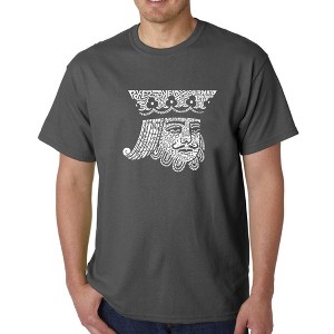 LA Pop Art Men's Word Art T-shirt - King of Spades - 1 of 4