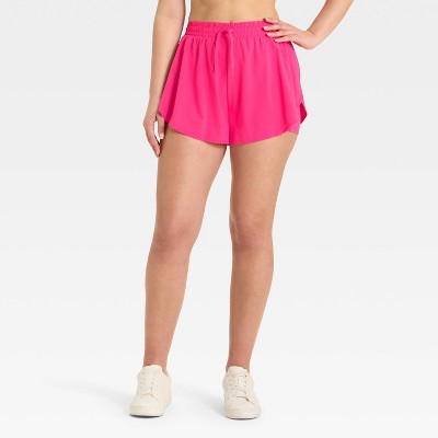 Women's 2.5" Woven High-Rise Flutter Shorts - All In Motion™