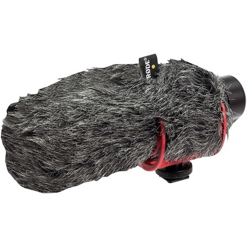 Fur windscreen Wind Shield for rode VideoMic GO II 2 Microphone wind dead  cat