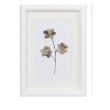 Set of 2 Tree and Floral Wall Art – MDF and Glass – 14.25"H – Modern Home Accent – By Melrose - 2 of 3