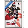 Trends International NFL Houston Texans - Nico Collins 25 Framed Wall Poster Prints - 3 of 4
