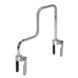 DMI Rust Resistant Grab Bar Tub and Shower Handle for Safety and Stability Chrome - HealthSmart