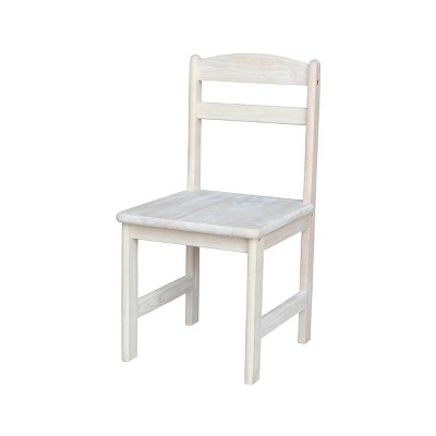 Set of 2 Juvenile Chairs Wood - International Concepts