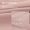 CARER Period Underwear for Women Girl Leak-proof Panties for Women Incontinence Menstrual Hipster - Mild Absorbency 3pk (Black, Gray, Pink) - 3 of 4