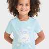 Toddler Girls' Clouds Graphic T-Shirt - Cat & Jack™ Mint Green - image 2 of 4