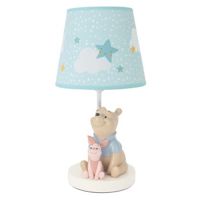 Image of Bedtime Originals Disney Baby Starlight Pooh Lamp with Shade & Bulb - Blue
