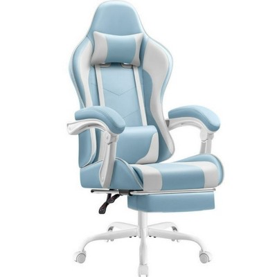 LACOO 2024 Ergonomic Gaming Chair with Massage ang Footrest
