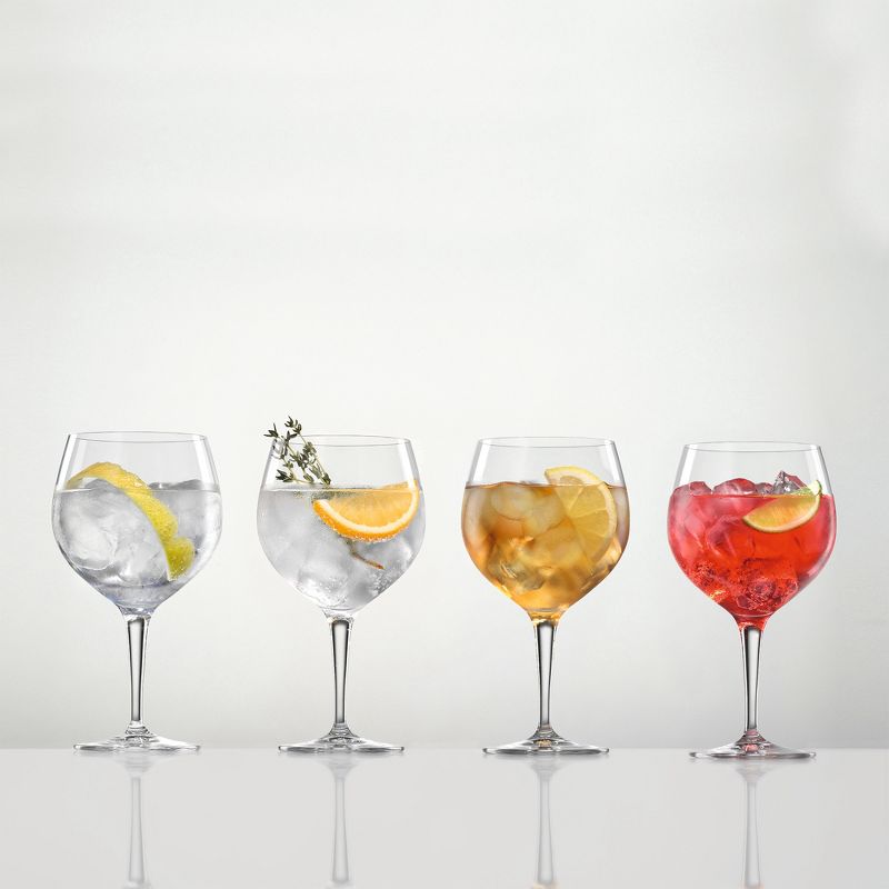 Spiegelau Special Gin and Tonic Glasses Set of 4 - Crystal, Modern Cocktail Glassware, Dishwasher Safe, Cocktail Glass Gift Set - 21 oz, Clear, 5 of 7