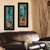 Gulches (Tune my Heart and I will Sing)2-Piece Vignette by Tonya Crawford, Black Frame - 2 of 4