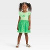 Toddler Girls' St. Patrick's Day 'Happy Go Lucky' Tulle Dress - Cat & Jack™ Green - 3 of 3