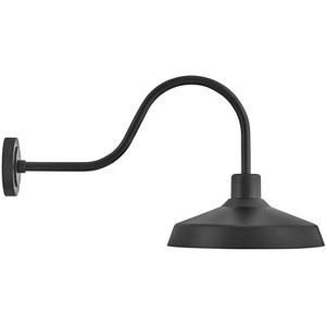 Hinkley Forge 17 1/2" High Black Outdoor Barn Wall Light - 1 of 1