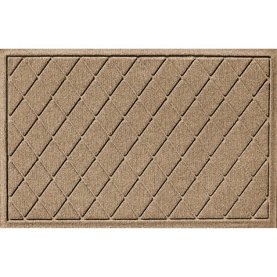 2'x3' Aqua Shield Swirls Indoor/outdoor Doormat Camel - Bungalow