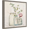 Amanti Art Blossoms on Birch IV by Cheri Blum Canvas Wall Art Print Framed 16-in. x 16-in. - 3 of 4