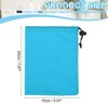 Unique Bargains Tear-Resistant Polyester Traveling Laundry Bag with Drawstring 2 Pcs - 2 of 4