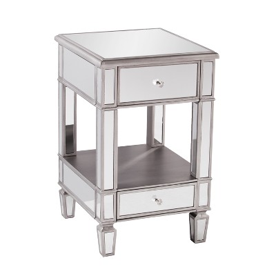 mirrored nightstand target