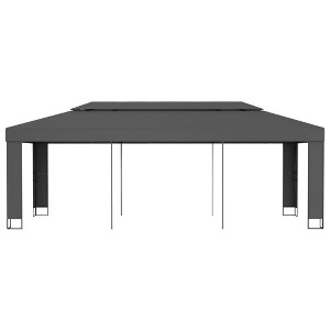 vidaXL Canopy Anthracite Powder-coated steel, Polyester with PA coating - 1 of 4