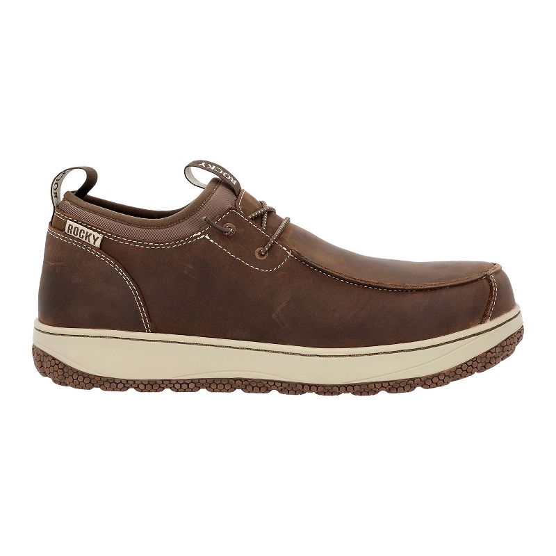 Rocky Dry-Strike SRX Composite Toe Work Shoe, Dark Taupe, Size 8(M)