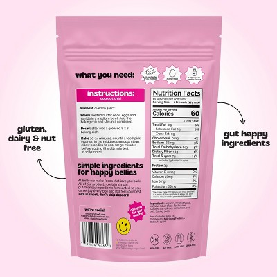 Belly Gluten Free Cinnamon Roll Blondie Mix with Collagen - 9.7oz